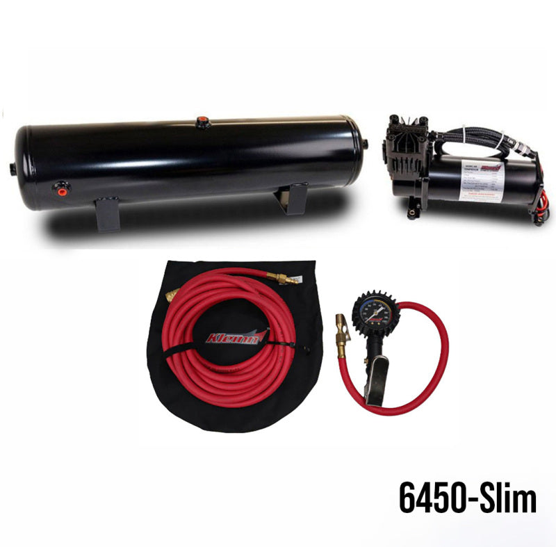 Kleinn Air Horns 6450-Slim Onboard Air System with 150 PSI Waterproof Compressor and 3-Gallon Tank