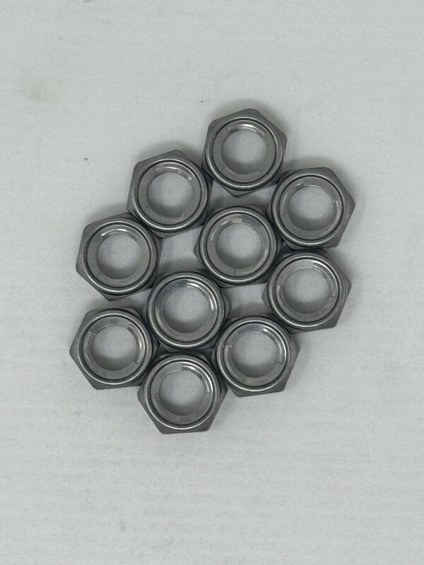 KYB Powersports P120181200410 12 mm Fork Lock Nut, 10-Pack for Yamaha, Kawasaki, Honda and Suzuki