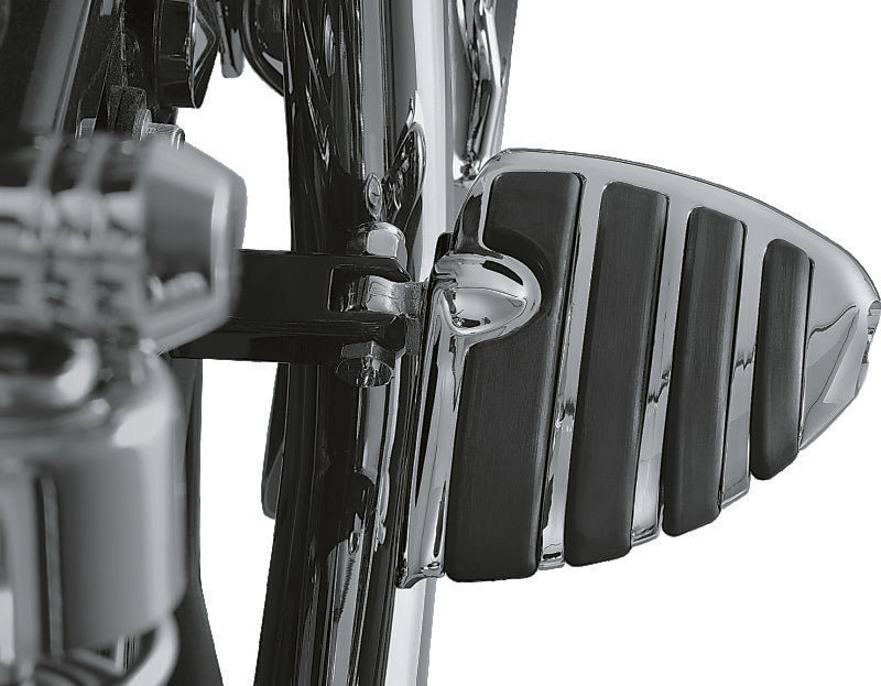 Kuryakyn ISO Wing Mini Boards with Male Mount Adapter, Chrome - 4450
