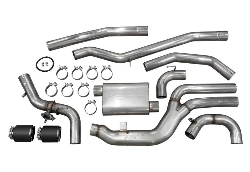 MBRP S43003CF Armor Pro Cat-Back Exhaust System for 2020–2023 Toyota GR Supra 3.0L