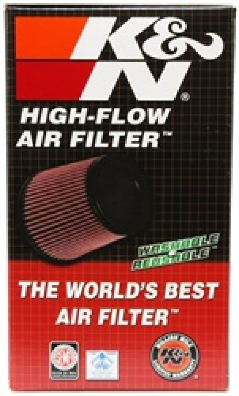 K&N Engineering RU-4860 Universal Rubber Air Filter, 2.5-Inch Flange