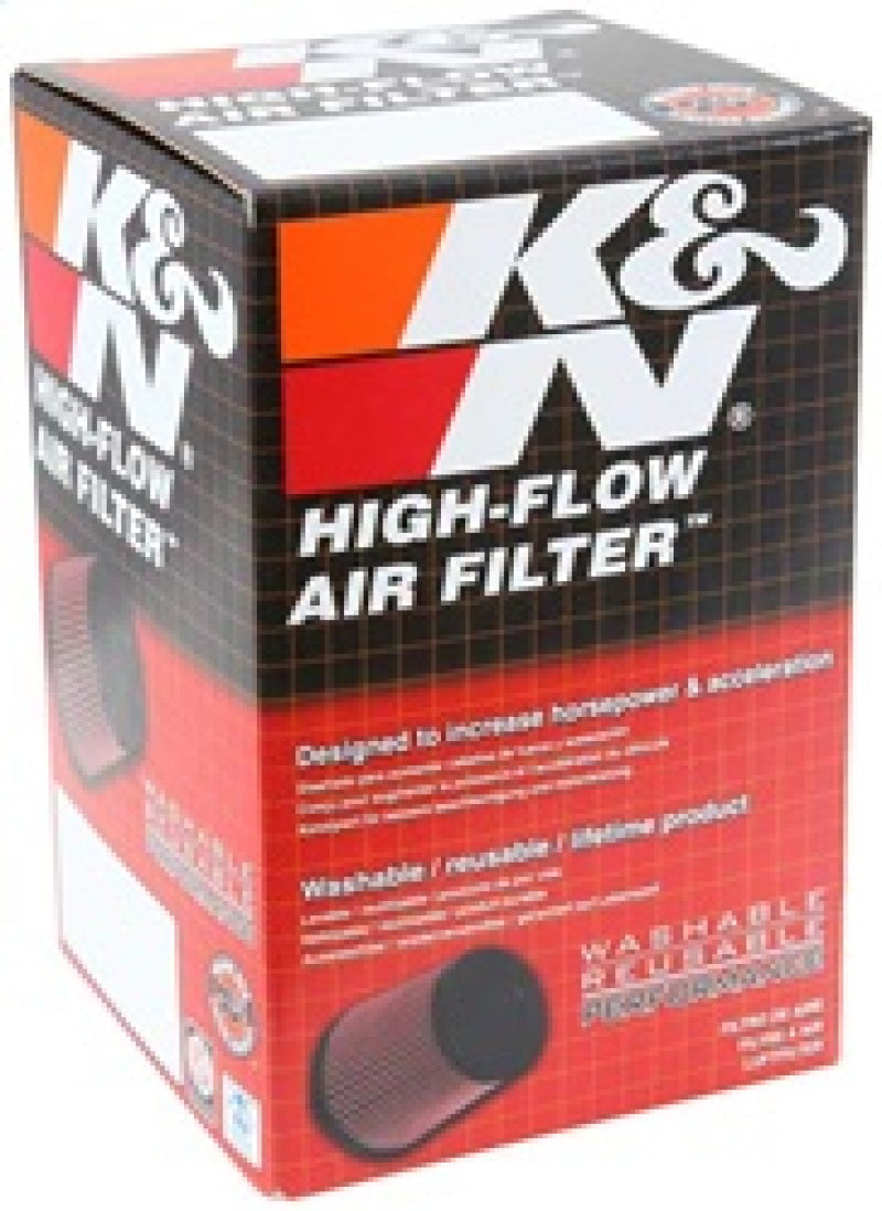K&N Engineering RU-0210 Universal Rubber Air Filter, 1-11/16 in Flange, 3 in Outside Diameter