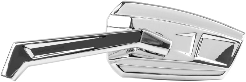 Kuryakyn Enygma Chrome Motorcycle Mirrors KUR10010-1