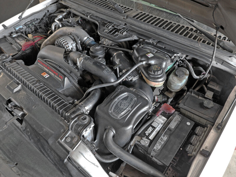 aFe Momentum HD Pro DRY S Cold Air Intake System 51-73003 for 2003-2007 Ford 6.0L Power Stroke Diesel Trucks