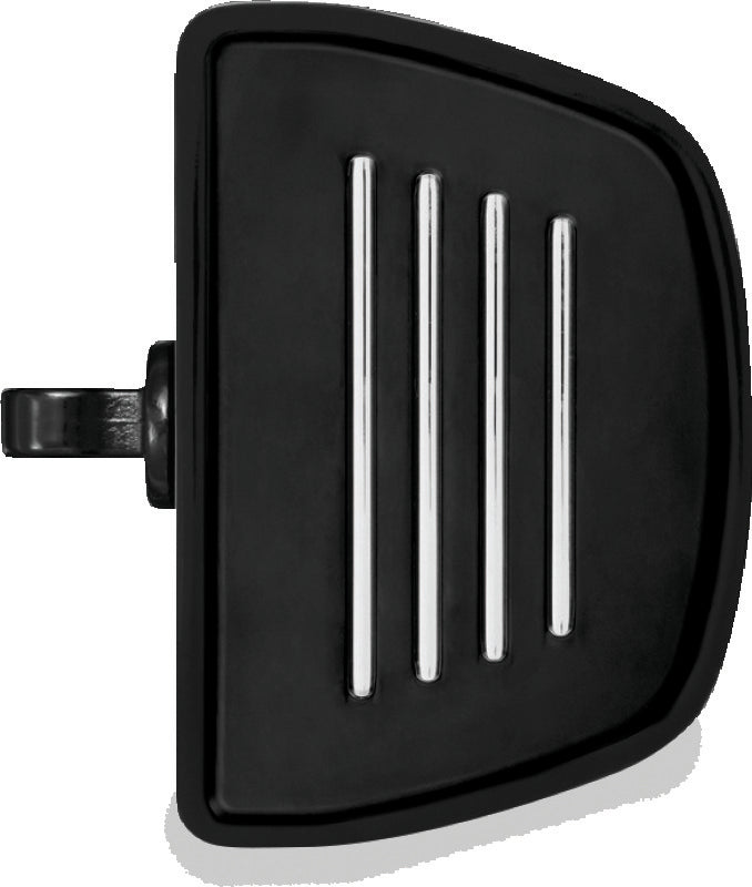 Kuryakyn Premium Mini Floorboards with Male Mount Adapters, Black - Part 7578