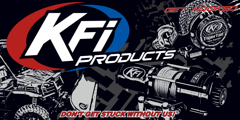 KFI 2 ft. x 4 ft. Powersports Banner – Part Number kfiG000020