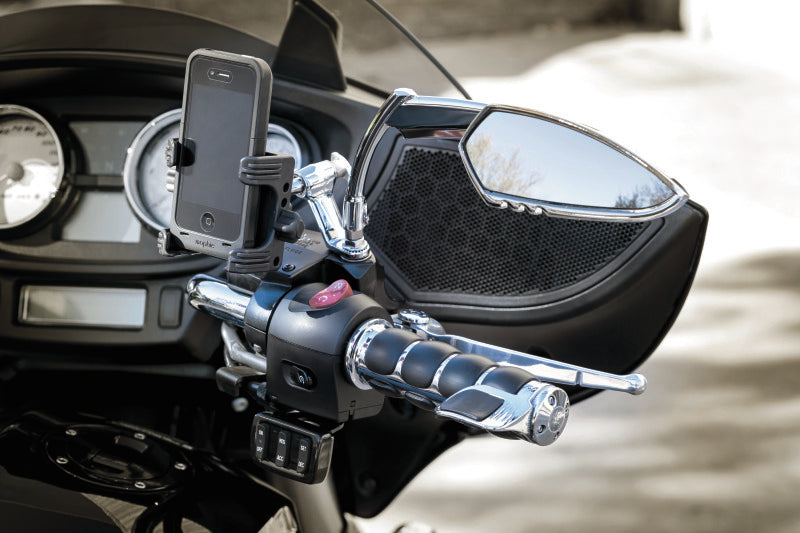 Kuryakyn Contoured ISO Throttle Boss Chrome - Part KUR6299
