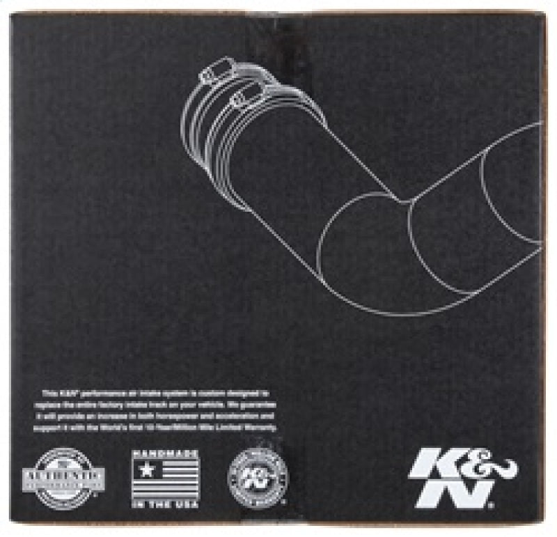 K&N Engineering 57-3081 Performance Cold Air Intake Kit for 2014-2015 Chevrolet Corvette 6.2L V8