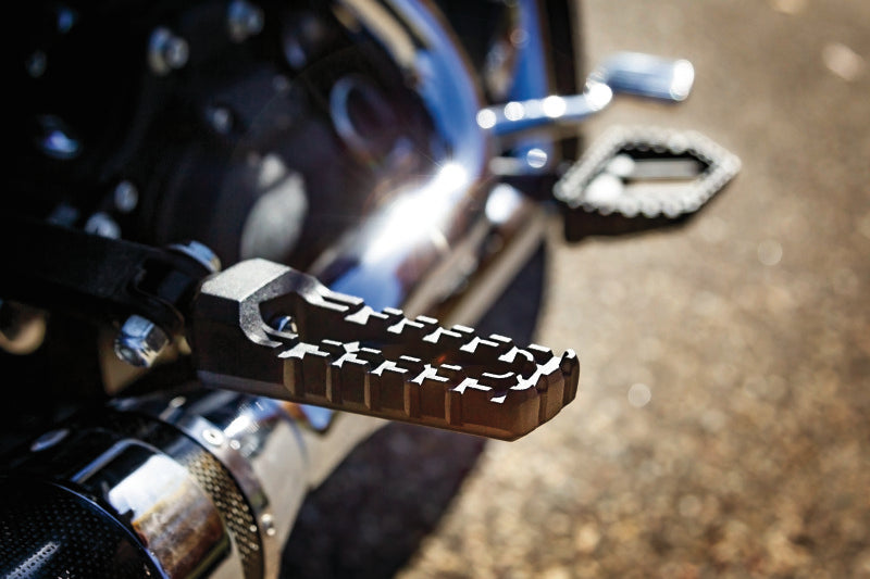 Kuryakyn Riot Pegs Without Adapter, Satin Black – Part Number 3599
