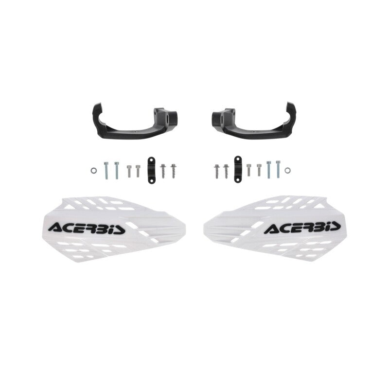Acerbis Linear Vented Handguard White/Black - Part Number ACB2987611035
