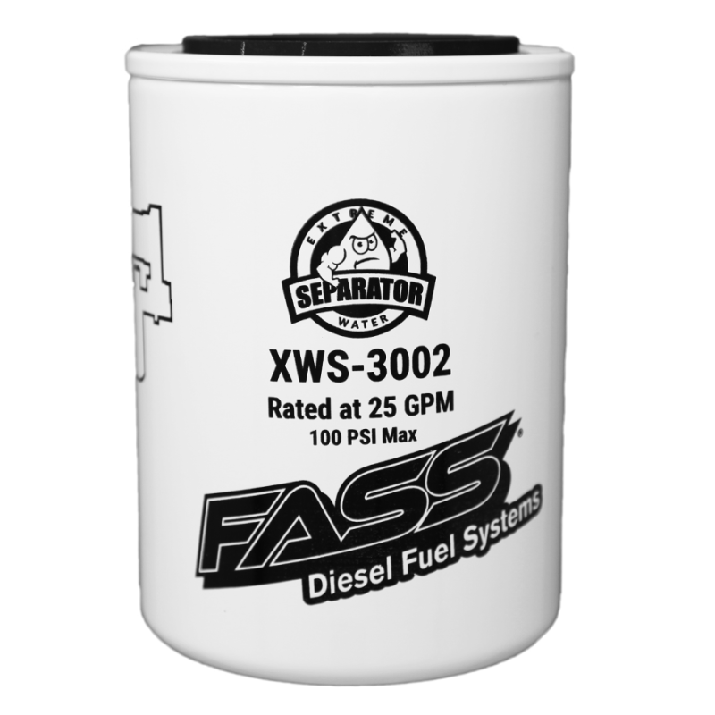 FASS Fuel Systems XWS-3002 Hydroglass Titanium Signature Series Extreme Water Separator