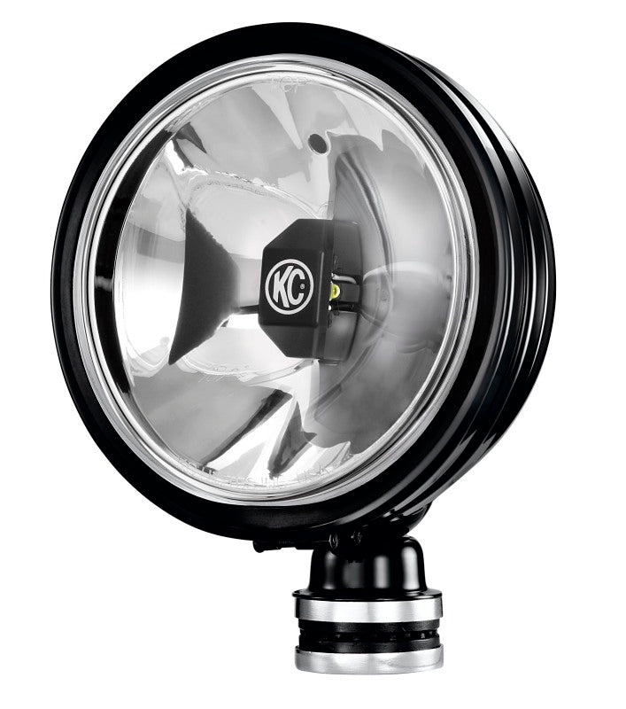 KC HiLiTES 6-Inch Gravity G6 LED Daylighter Light, 20W SAE/ECE Driving Beam, Black Steel Housing - KCL1653