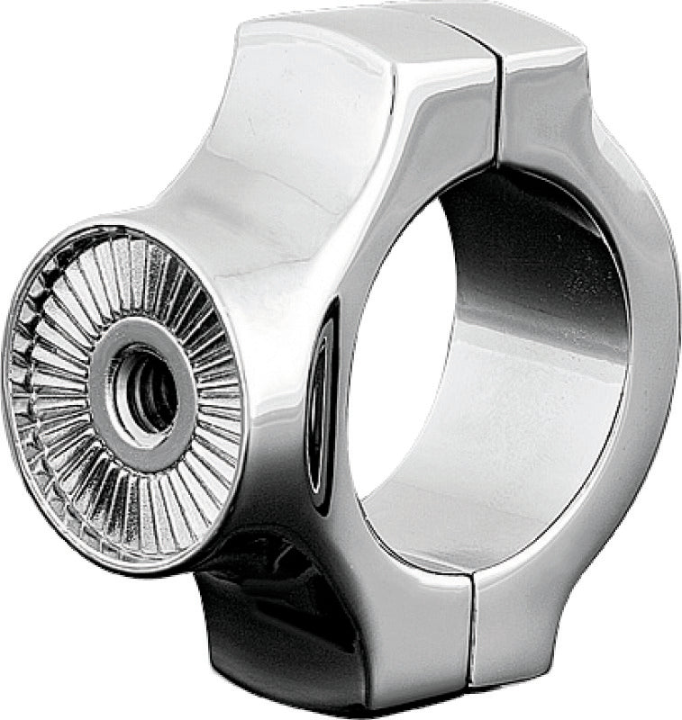 Kuryakyn 3175 Chrome Side-Mount License Plate Clamp for Yamaha Road Star