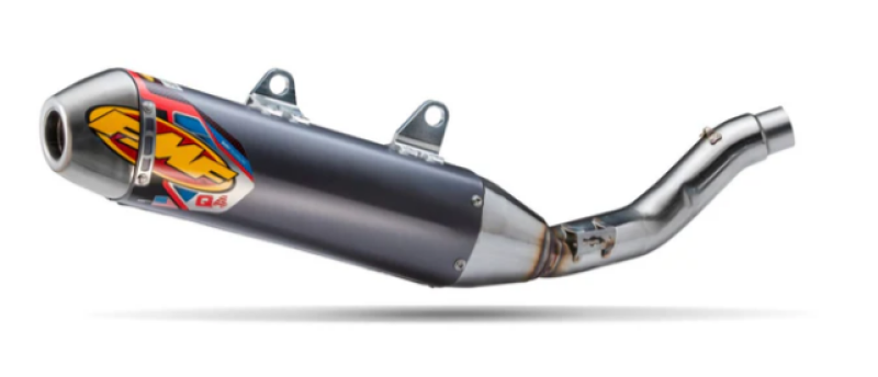 FMF Racing - FMF042410 - 25+ Kawasaki KX250F Hex Q4 S/A Muffler