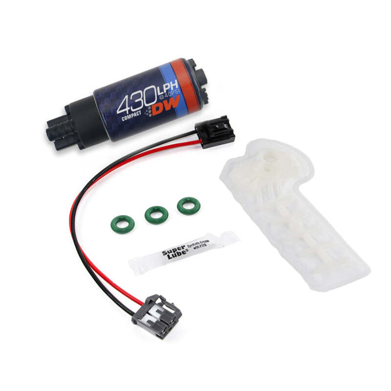 DeatschWerks DW430C 430 LPH Compact Fuel Pump for Subaru BRZ, Toyota 86, Scion FR-S and 2015 WRX