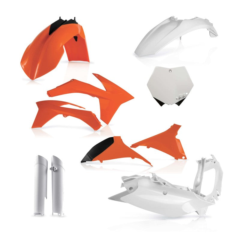 Acerbis Original Full Plastic Kit for 2011-2012 KTM SX-F and XC Models