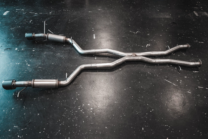 MBRP S5105AL Armor Lite Cat-Back Exhaust System for 2018-2024 Dodge Durango SRT 6.4L