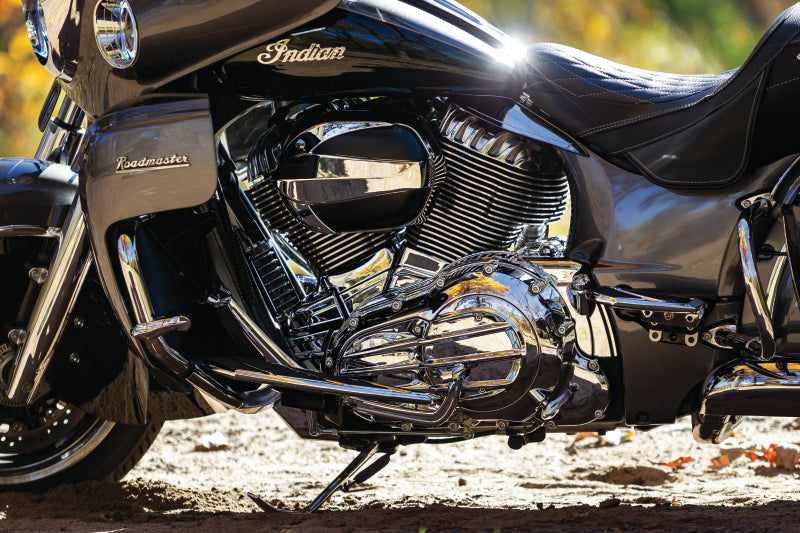 Kuryakyn 5644 Rear Oil Panel Accent Chrome for Indian Motorcycles