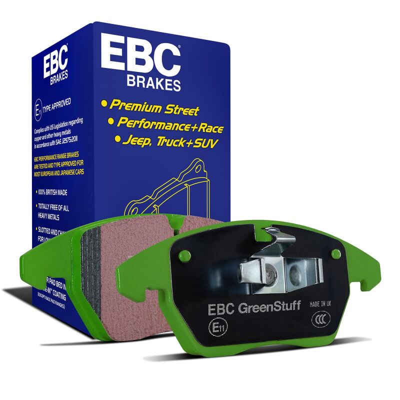 EBC DP61747 Greenstuff Front Brake Pads for 2005+ Nissan Frontier 2.5L 2WD