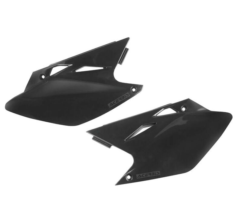 Acerbis Side Panels for 2006-2008 Kawasaki KX450F, Black - ACB2043420001