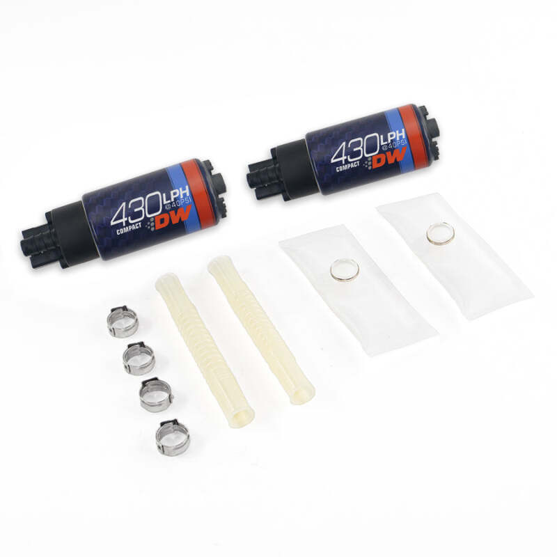DeatschWerks DWK9-437-1033 DW430C 430 LPH Compact Fuel Pump Kit for 2003-2004 Ford Mustang Cobra