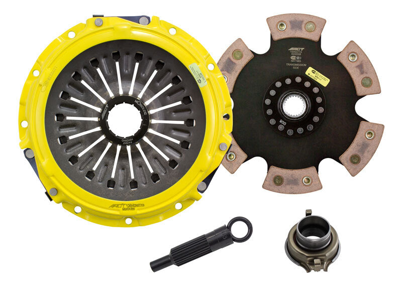 ACT ME2-XTR6 XT-M/Race Rigid 6-Pad Clutch Kit for Mitsubishi Lancer