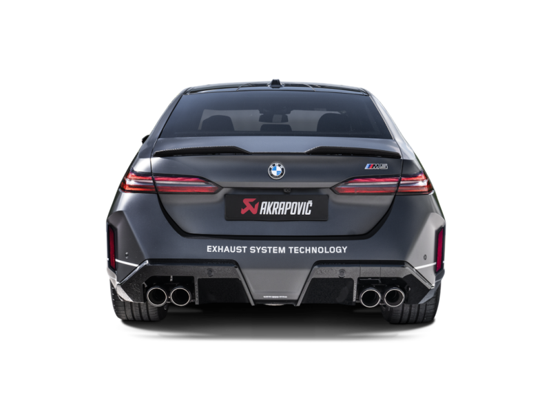 Akrapovic Round Carbon Fiber Tailpipe Set for 2025–2026 BMW M5 (G90, G99) – Part Number akrTP-CT/78