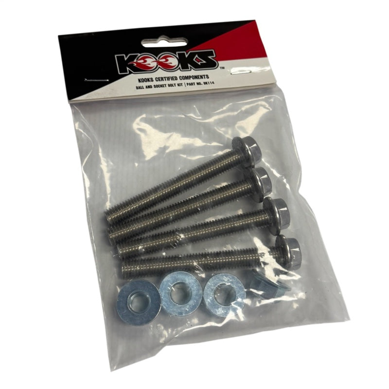 Kooks Headers BK 114 Certified M10 Flange Bolt and Nut Kit
