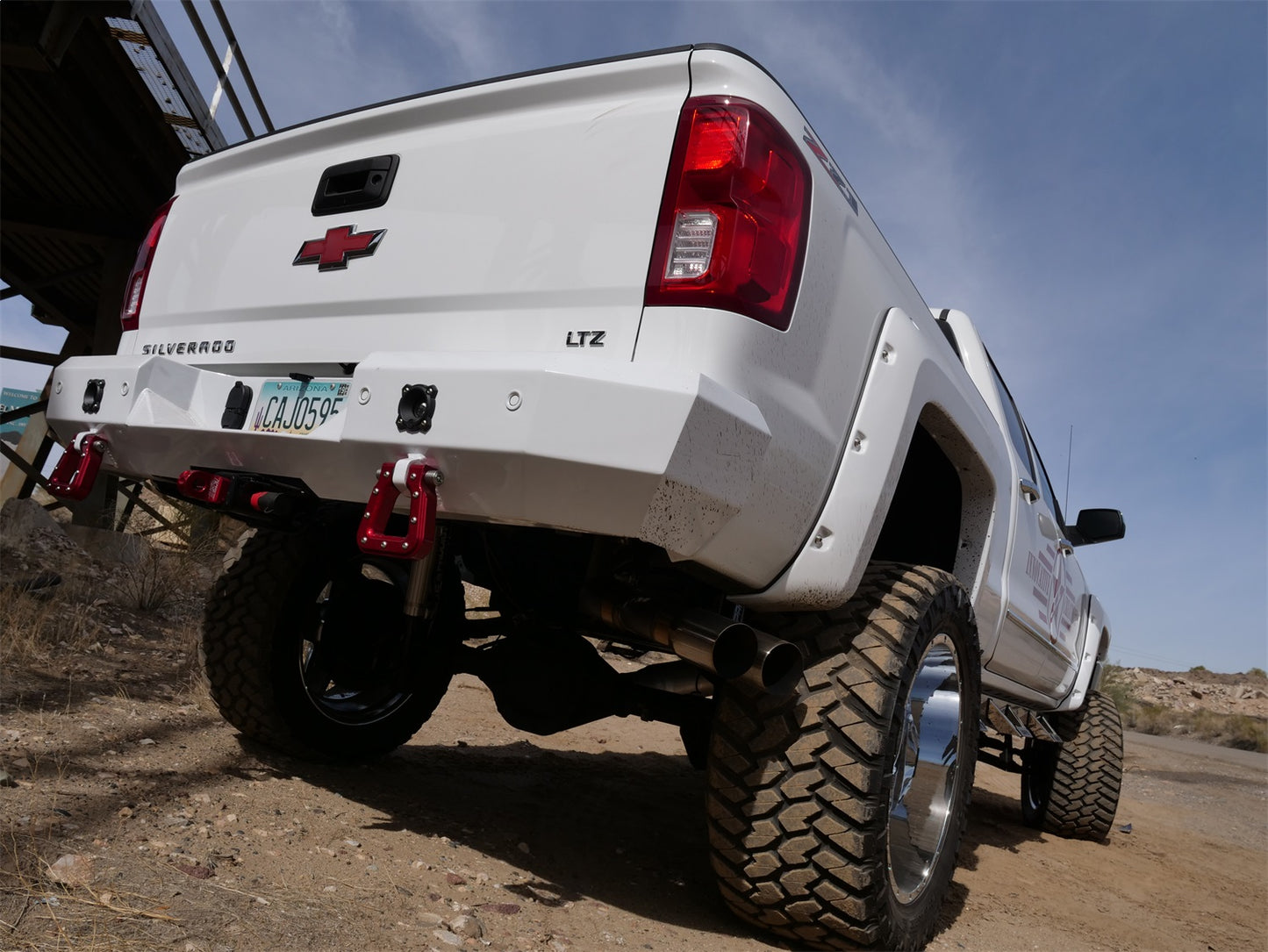 Innovative Creations Inc - AL-RBM95CHN - Bumper- Rear - ICI (Innovative Creations) AL-RBM95CHN Alumilite Rear Bumper