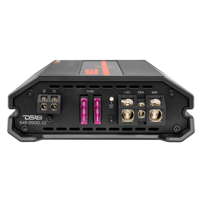 DS18 SXE Class D 1-Channel Amplifier 800 Watts Rms @ 1-Ohm SKU: SXE-2500.1D/BK