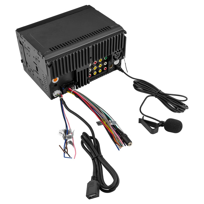 DS18 6.9" Touchscreen Mechless Double-DIN Headunit with Bluetooth, USB, Mirror Link And Car play SKU: DDX6.9CP