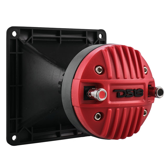 DS18 1" Driver Horn Kit 120 Watts 1" Phenolic 8-Ohm Vc (PRO-DR1P +PRO-H44/BK) SKU: PRO-DR1PK44