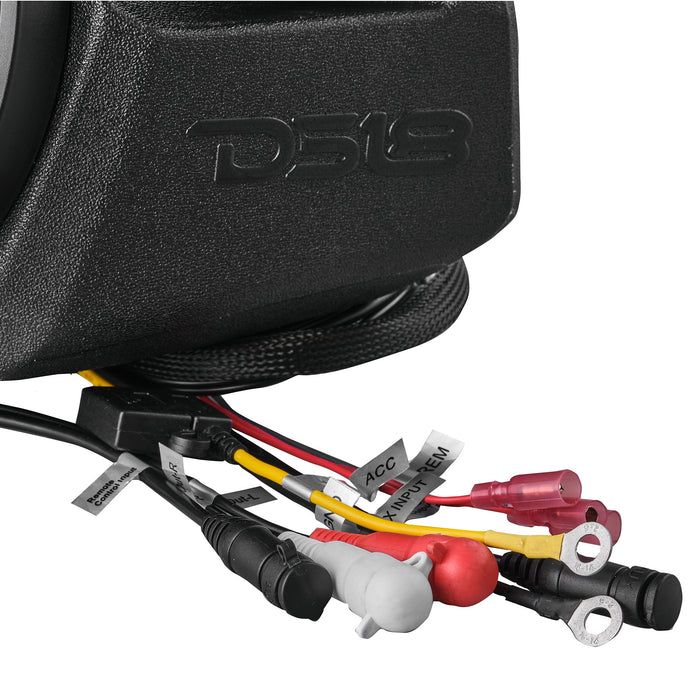 DS18 Polaris RZR Front Kick Panel Pods with 6.5” Active Speakers and Bluetooth SKU: RZR-KP6BT