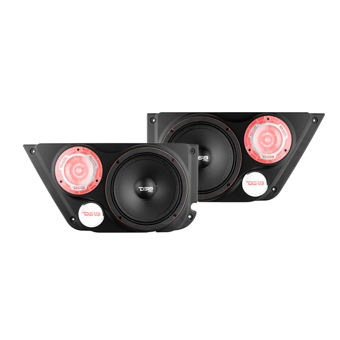 DS18 Jeep JK/JKU 6.5" Front Door Panels SKU: JK-FD-LR