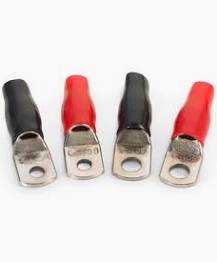 JL Audio® Crimpable Ring Terminals 8 AWG (XD-RT8-4PAK) - View 1