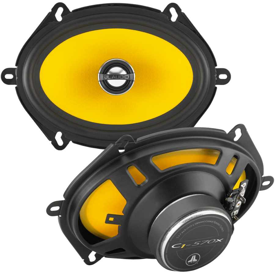 JL Audio 5x7/6x8" 2-Way Coaxial C1 Car Speakers C1570X - View 1