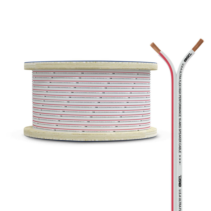 DS18 16-GA Marine Grade Tinned 100% Copper OFC Speaker Wire -150 Feet SKU: MOFC16GA150SW