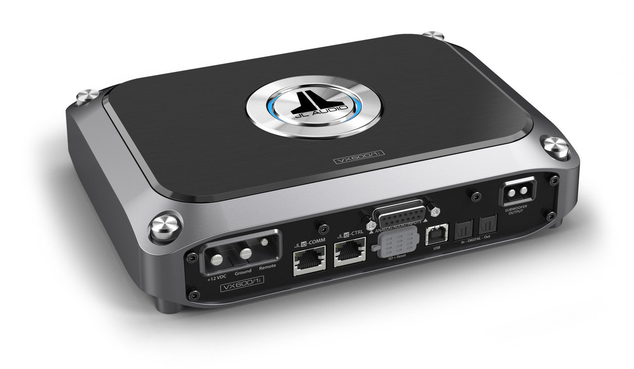 JL Audio® VXi Car Monoblock Amplifier Monoblock Amplifier with Integrated DSP (6 - View 1