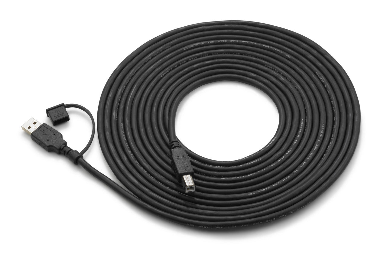JL Audio® Heavy-duty USB 2.0 Cable (XD-USB-A/B-18) - View 1