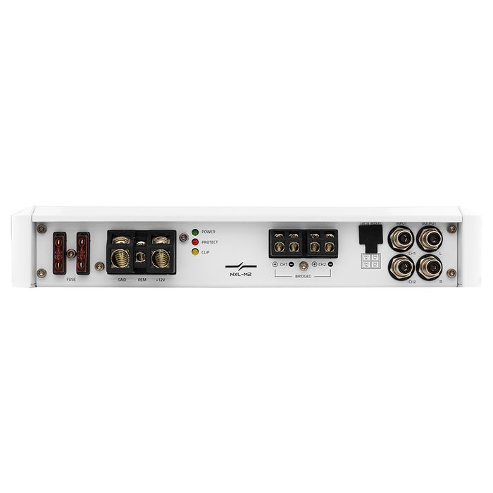 DS18 NXL 2-Channel Full-Range Class D IP55 Marine Amplifier 2 x 250 Watts Rms @ 4-Ohm SKU: NXL-M2