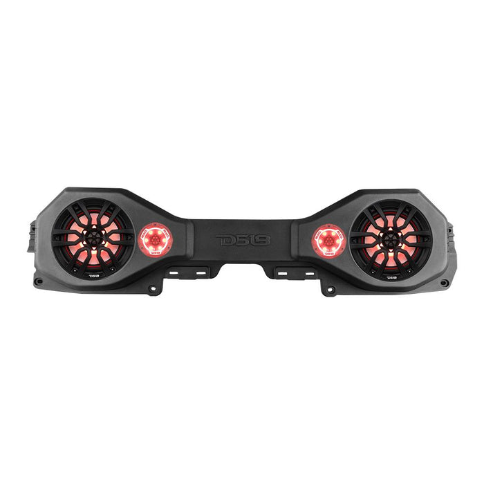 DS18 Jeep JL/JLU,JT Overhead Bar System Fits 2 X 8" Speakers and 2 X 3.78" Tweeters -Black SKU: JL-SBAR22/BK