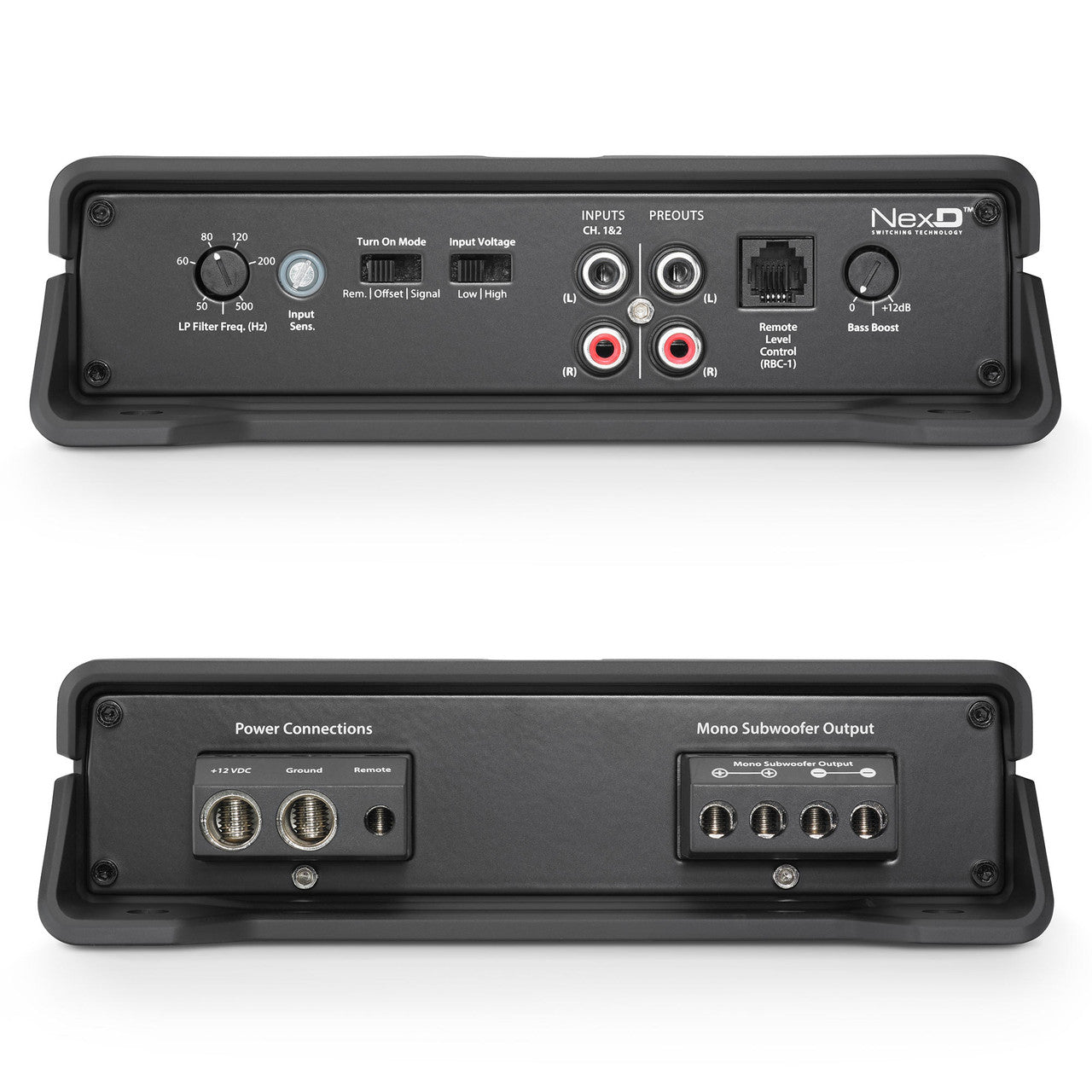 JL Audio® JD Car Amplifier Monoblock Amplifier (1000 W) (JD1000/1) - View 4