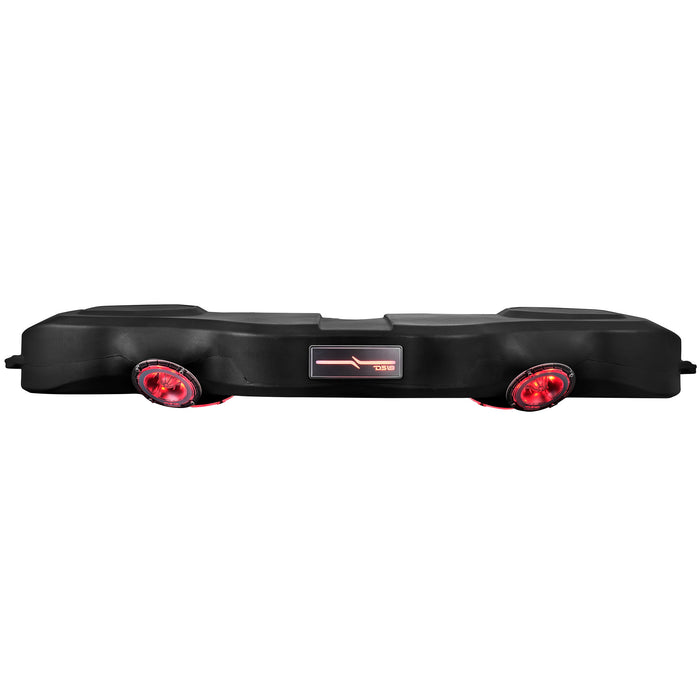DS18 Jeep JL/JLU,JT Overhead Bar System Fits 4 X 8" Speakers (Not Included) and 4 X Tweeters PRO-TW4L and Harness Included - Black SKU: JL-SBAR/BK.HT