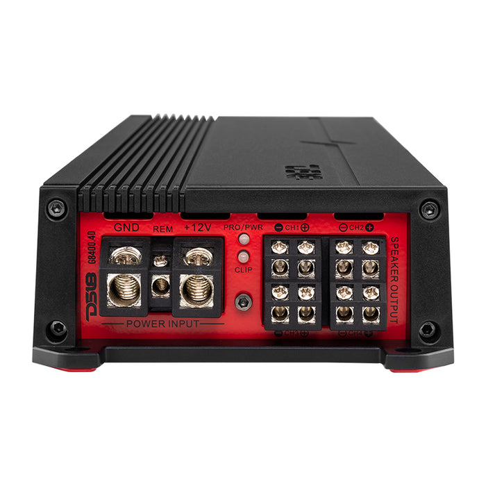 DS18 GEN-X Full-Range Class D 4-Channel Amplifier 4 x 700 Watts Rms @ 4-ohm SKU: G8400.4D