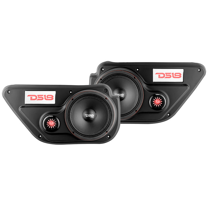 DS18 Jeep JLU/JT 6.5" Back Door Panels SKU: JL-BD-LR