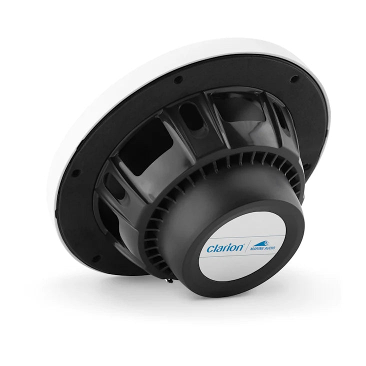 Clarion 010-03045-00 6.5-inch pair Marine Coaxial Speakers with 0.5-inch (13mm) silk dome tweeters