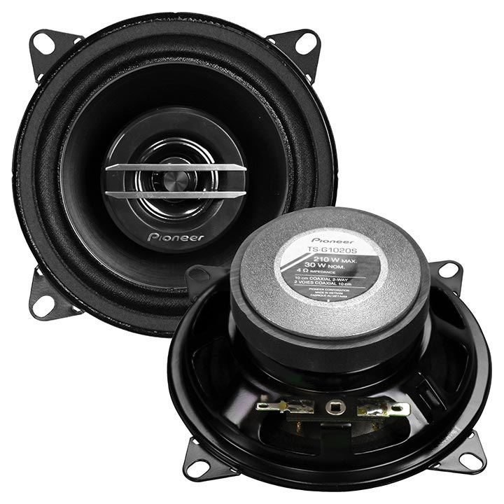 Pioneer TSG1020S 4-Inch 2-Way Full Range Car Speakers - 210 Watts Pair
