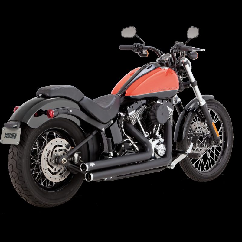 Vance and Hines Big Shot Stgrd Pcx Blk M8 Sftl