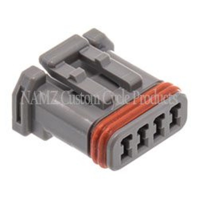 NAMZ MX-1900 4-Position Socket Housing - Gray