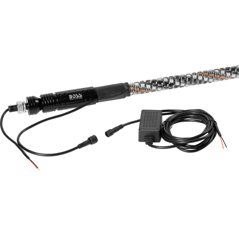 BOSS Audio Systems ATV Whip Antenna/ 48 inch/ Multicolor/ IP67 Weatherproof - View 2